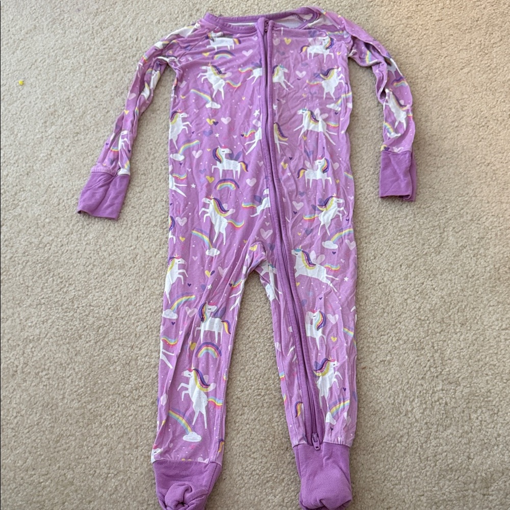 Little sleepies siennas unicorns zippy